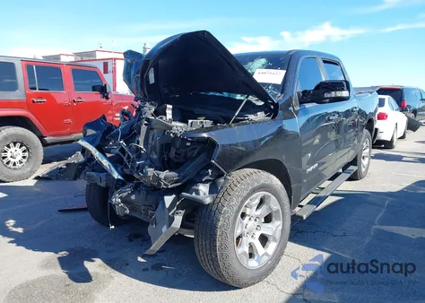 2020 Ram 1500 Big Horn 4X2 5'7 Box from USA, damaged, VIN 1C6RREFT1LN276245